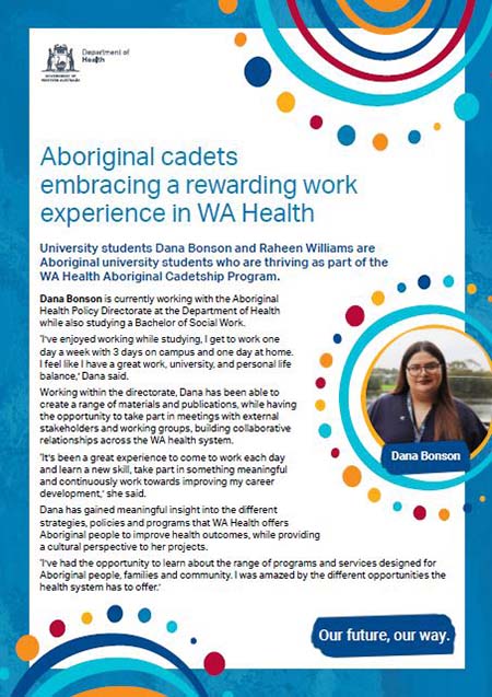 Aboriginal Cadetship Program testimonial 