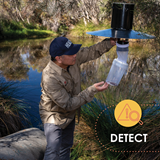 Detect: man in the bush
