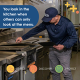 Look in the kitchen when other only look at the menu
