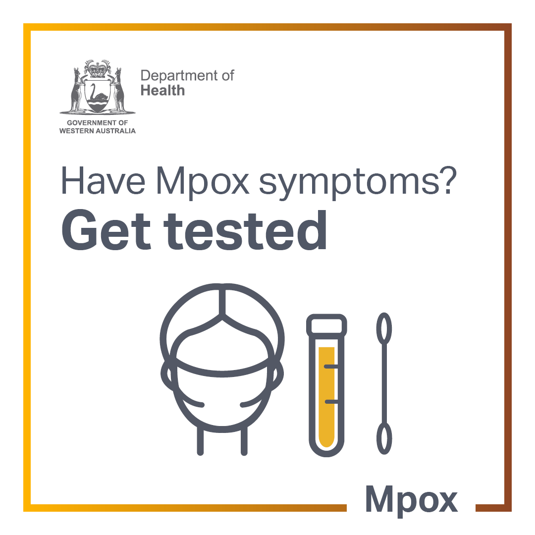 Have MPX symptoms? Get tested