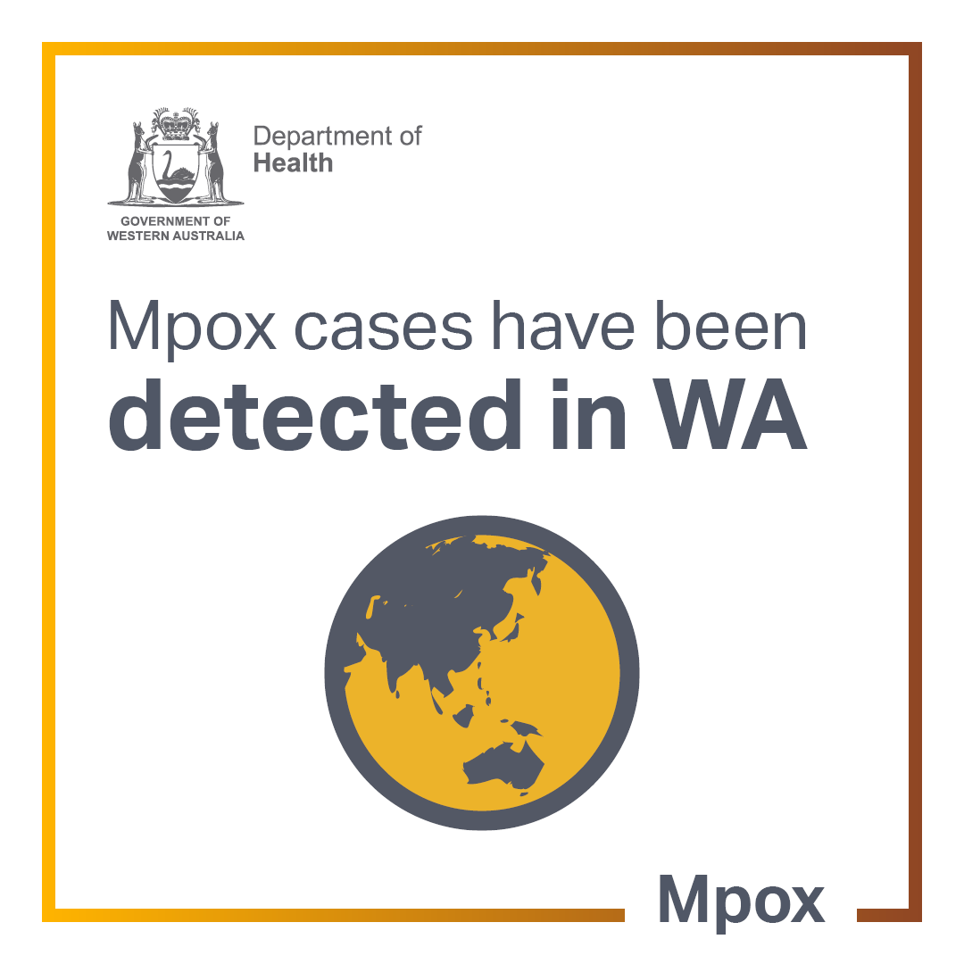 MPX cases have been detected in WA