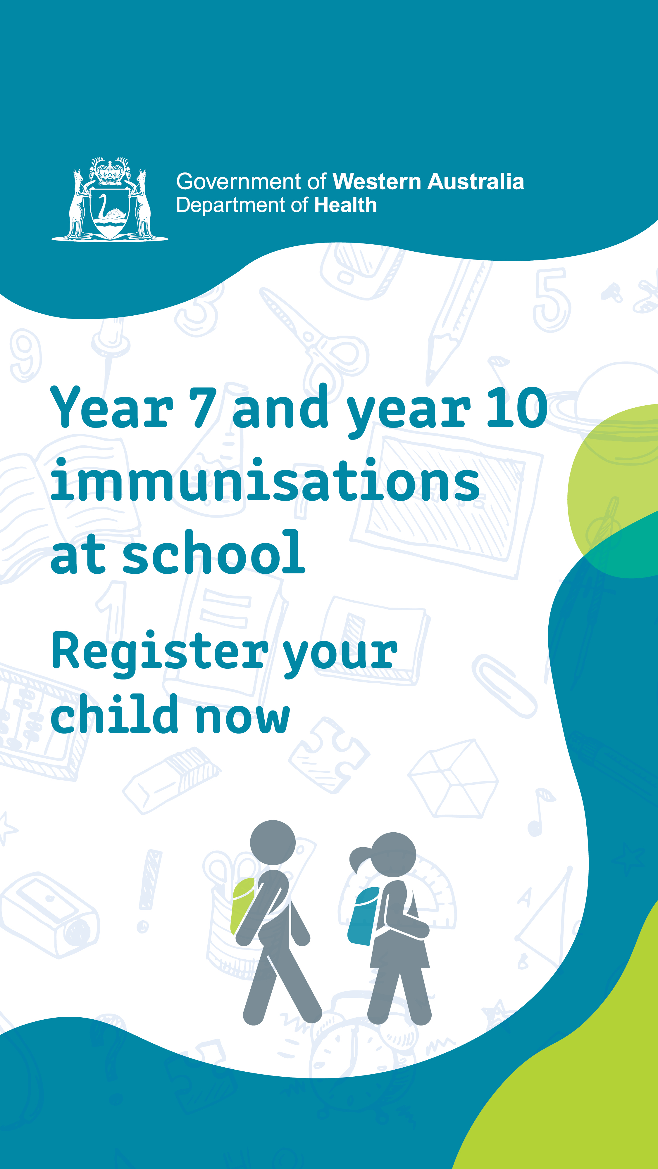Schoolbased immunisation program campaign