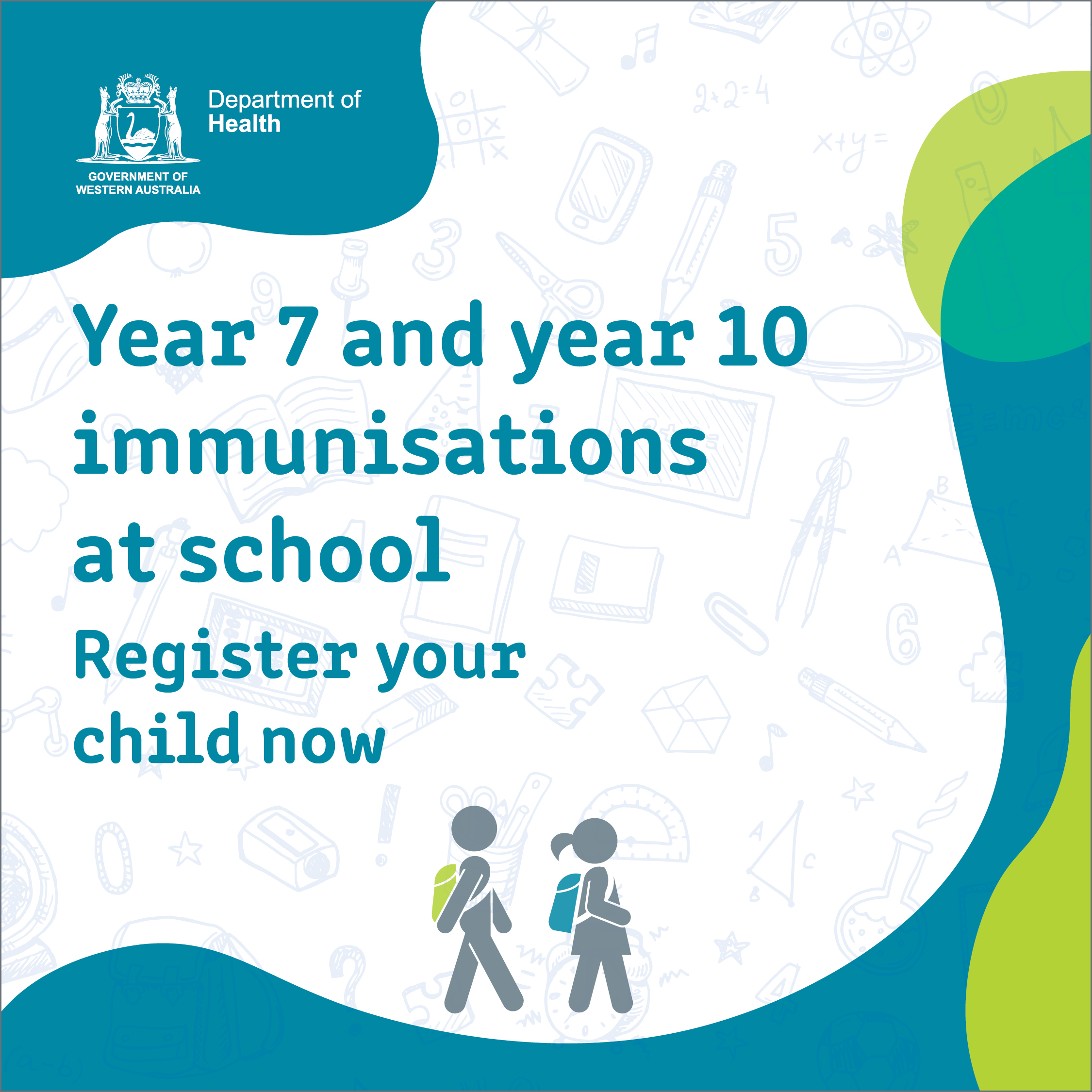 Schoolbased immunisation program campaign