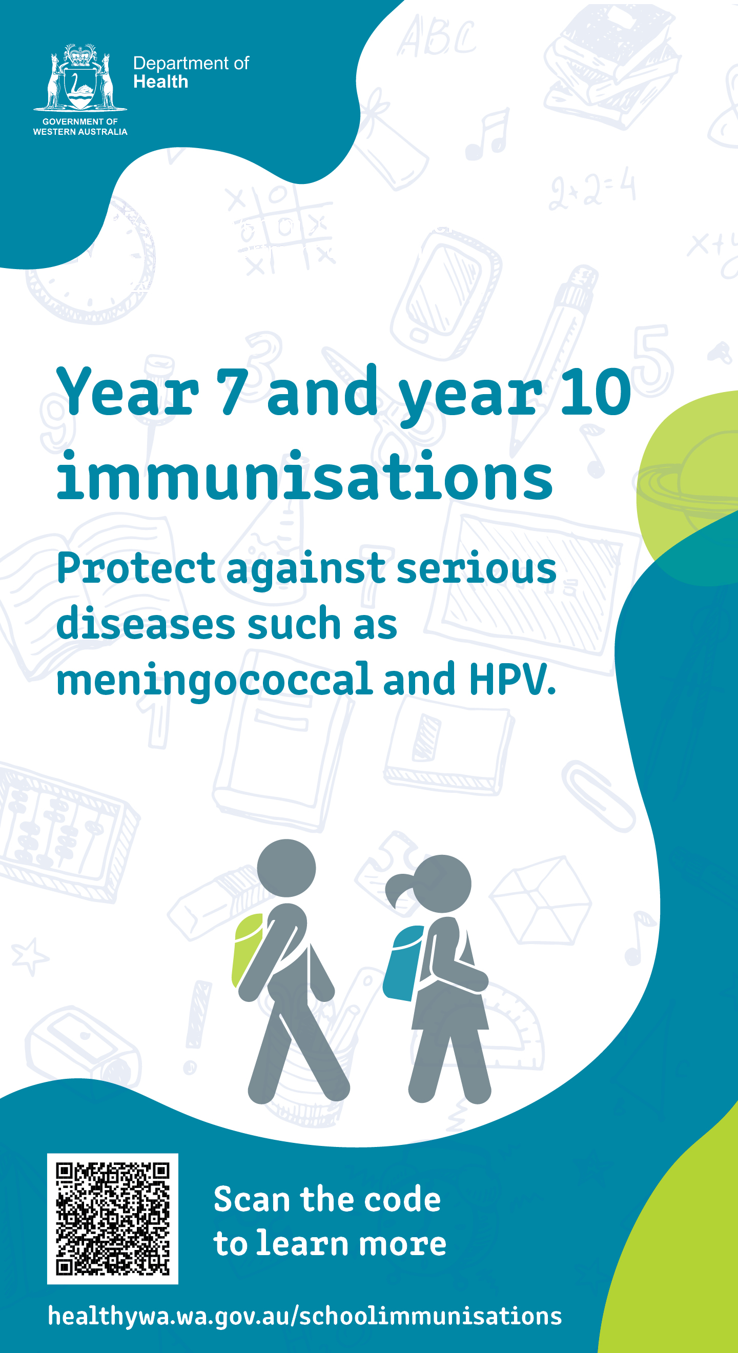 Schoolbased immunisation program campaign