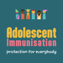 Adolescent immunisation logo