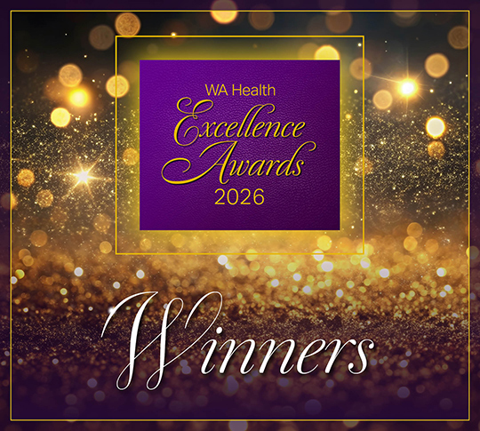 Banner: WA Health Excellence Awards 2026 - Winners