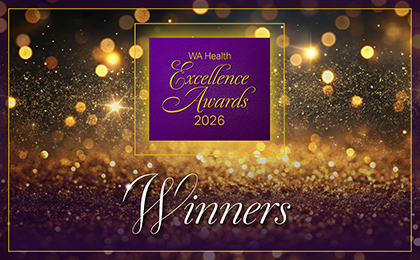 Banner: WA Health Excellence Awards 2026 - Winners