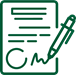 Icon: asymptomatic check