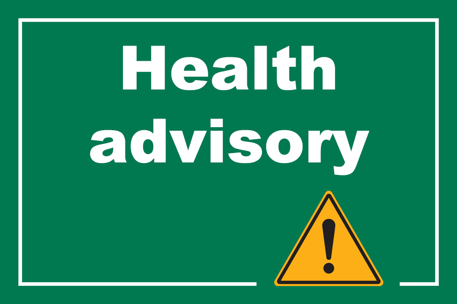 Health advisory