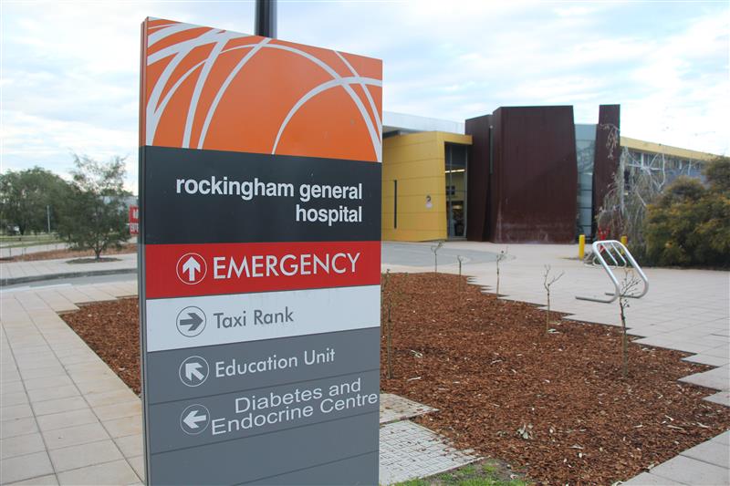 Rockingham General Hospital emergency department entry