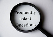 frequently asked questions under magnifying glass