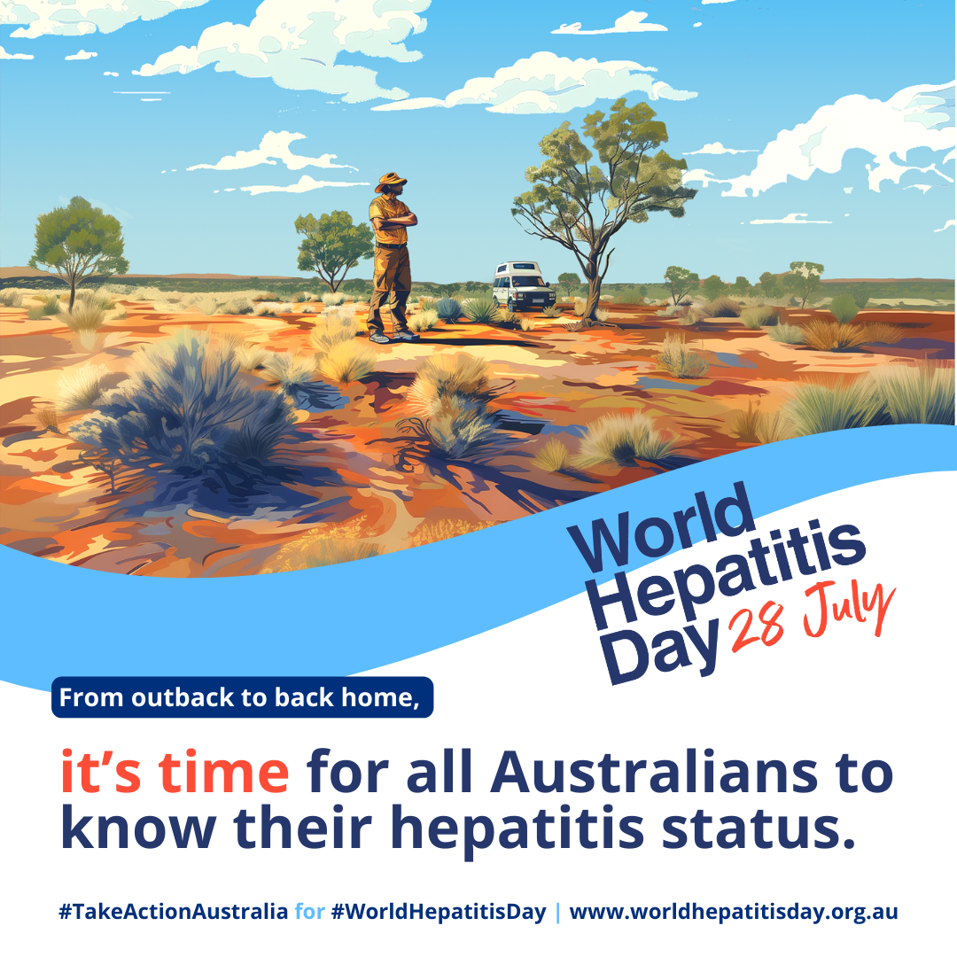 World Hepatitis Day 2024: it's time for all Australians to know their hepatitis status