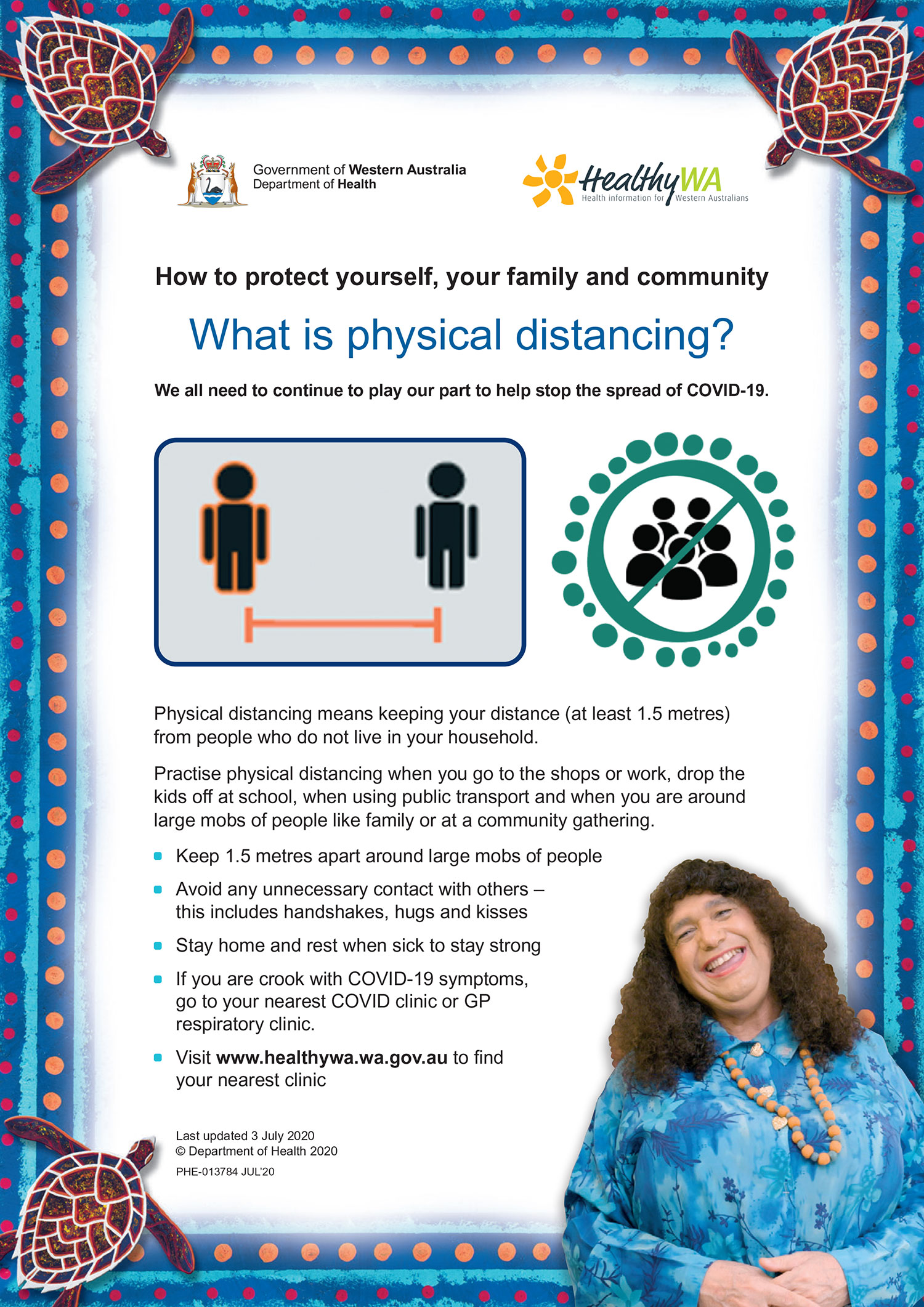 POster: COVID-19 social distancing