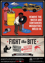 Poster: fight the bite indigenous communities 3