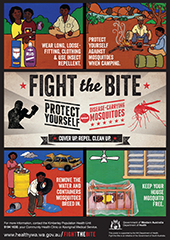Poster: fight the bite indigenous communities