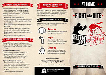 Brochure: fight the bite at home