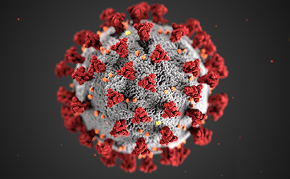 Coronavirus map