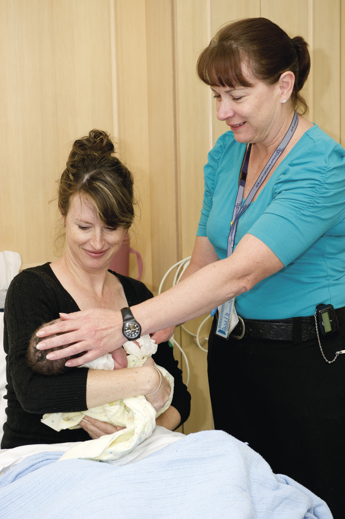 Parents with newborn