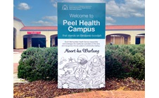 Peel Health Campus sign