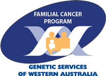 Genetic Services of Western Australia Familial Cancer Program logo