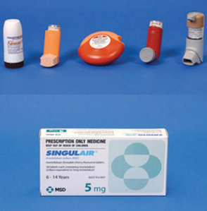 Asthma preventers and preventer medication