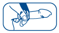 male condom being removed from penis